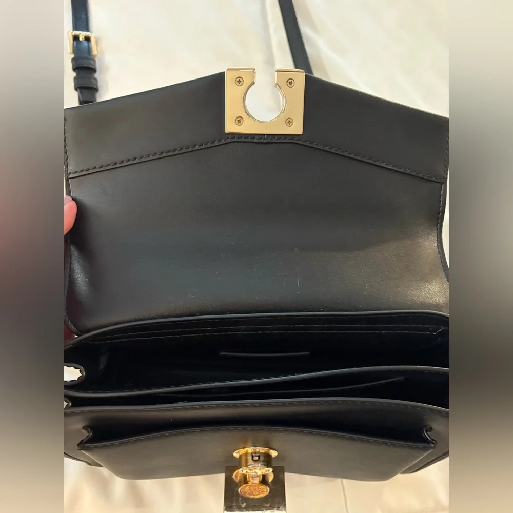 Michael Kors Lita Crossbody with Gold Accent - Removable Strap - Picture 6 of 16